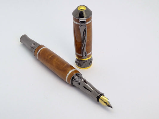 Broadwell Nouveau Sceptre - Gunmetal/Gold