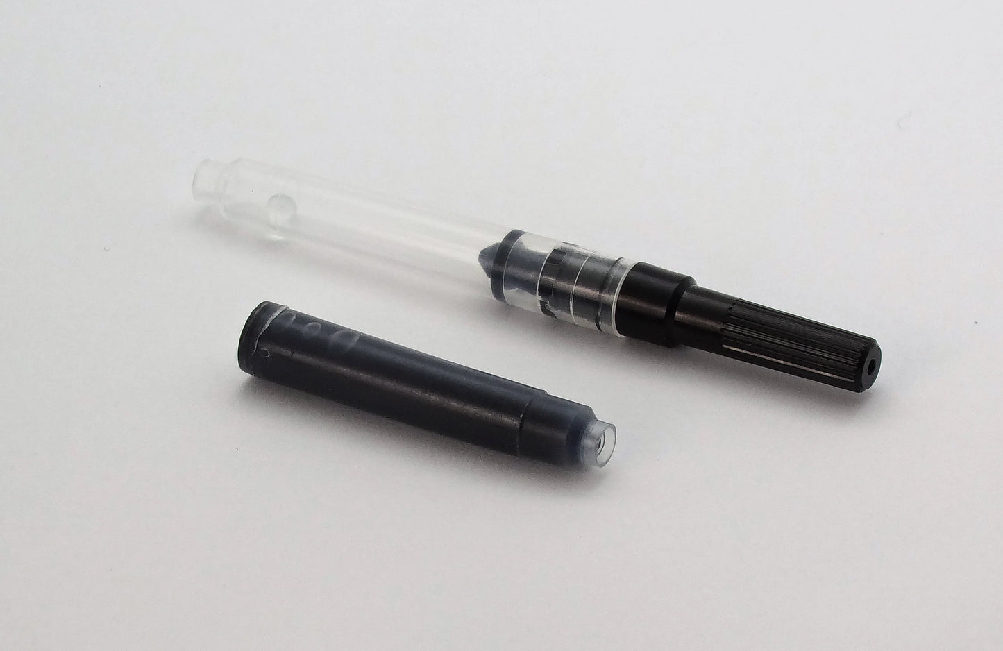 Broadwell Nouveau Sceptre Fountain Pen in Gunmetal, Gold, Madrone Burl, Mother of Pearl Inlay
