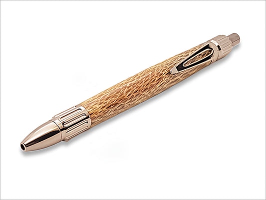 Everyday Classic Click Pen in Gun Metal and Silky Oak