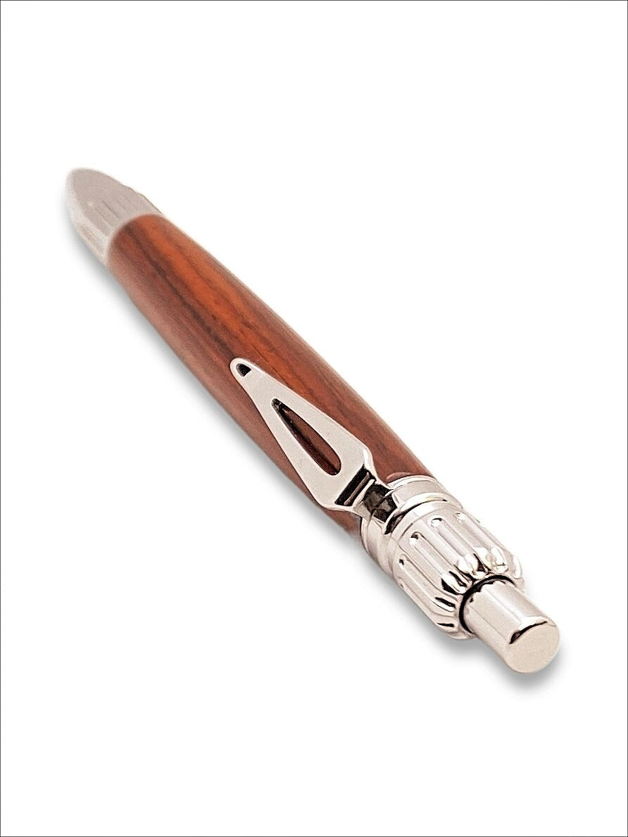 Everyday Classic Click Pen in Chrome and Cocobolo